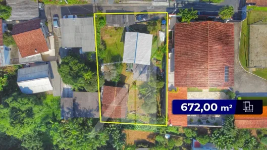 Lote/Terreno à venda, 672m² no Velha, Blumenau