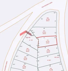 Lote/Terreno à venda, 293m² no Vila Guiomar, Santo André