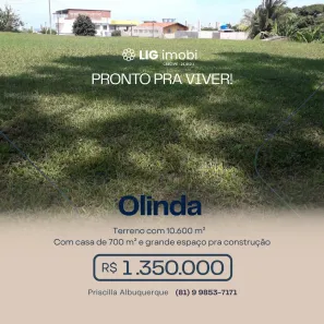 Lote/Terreno à venda, 10000m² no Fragoso, Olinda
