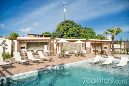 Apartamento com 2 Quartos para alugar, 54m² no Presidente Kennedy, Fortaleza