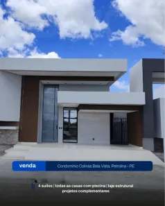 Casa de Condomínio com 4 Quartos à venda, 191m² no Cohab São Francisco, Petrolina