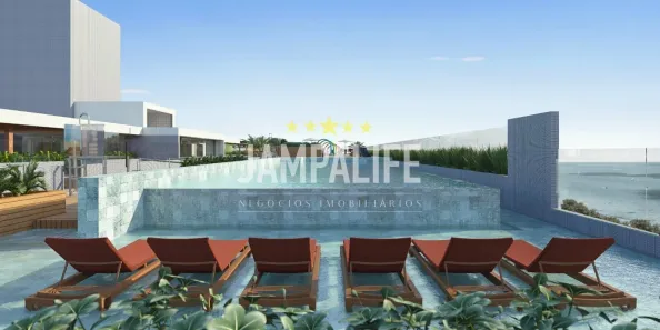 Apartamento com 2 Quartos à venda, 77m² no Camboinha, Cabedelo