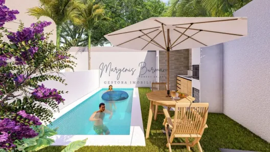 Casa de Condomínio com 3 Quartos à venda, 80m² no Ipitanga, Lauro de Freitas