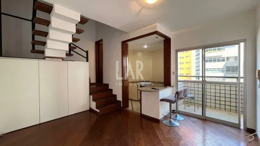 Flat com 1 Quarto à venda, 49m² no Lourdes, Belo Horizonte