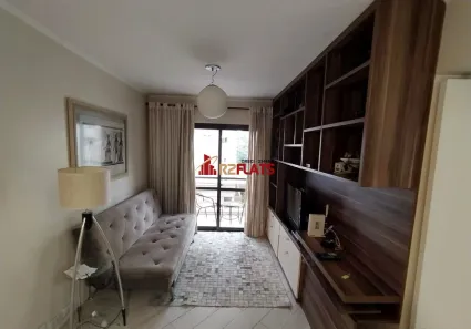 Flat com 1 Quarto para alugar, 45m² no Itaim Bibi, São Paulo