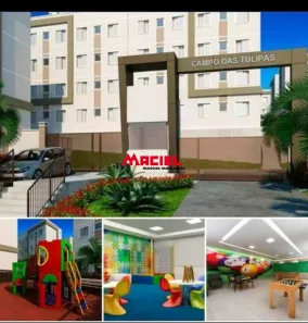Apartamento com 2 Quartos para alugar, 40m² no Bom Retiro, São José dos Campos