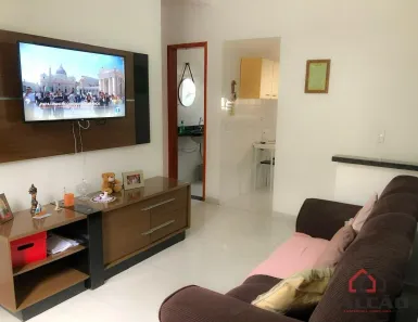 Casa de Condomínio com 2 Quartos à venda, 50m² no Parque Continental, São Vicente