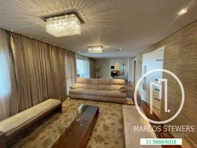 Apartamento com 4 Quartos para alugar, 326m² no Jardim Campo Grande, São Paulo