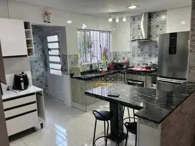 Sobrado com 3 Quartos à venda, 196m² no Vila Guiomar, Santo André