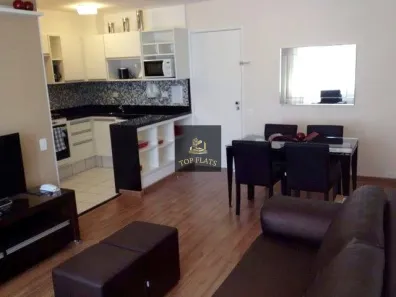 Flat com 1 Quarto para alugar, 40m² no Itaim Bibi, São Paulo