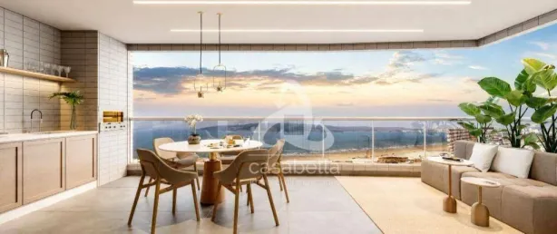 Apartamento com 3 Quartos à venda, 112m² no José Menino, Santos