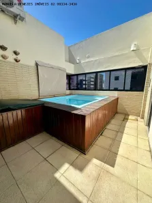 Cobertura com 4 Quartos à venda, 160m² no Ponta Verde, Maceió