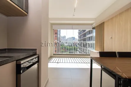 Apartamento com 1 Quarto para alugar, 44m² no Cerqueira César, São Paulo