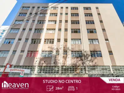 Apartamento com 1 Quarto à venda, 20m² no Centro, Curitiba