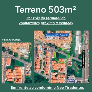 Lote/Terreno à venda, 503m² no Zoobotânico, Teresina