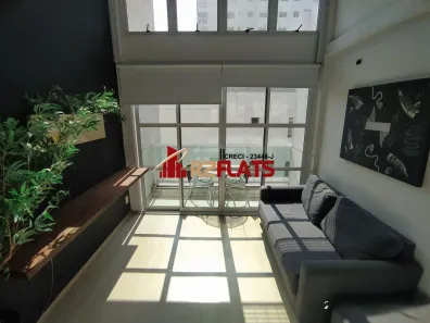 Apartamento com 1 Quarto para alugar, 42m² no Indianópolis, São Paulo