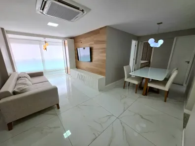 Apartamento com 2 Quartos para alugar, 72m² no Ponta D'Areia, São Luís
