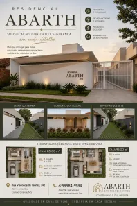 Casa de Condomínio com 2 Quartos à venda, 95m² no Amambaí, Campo Grande