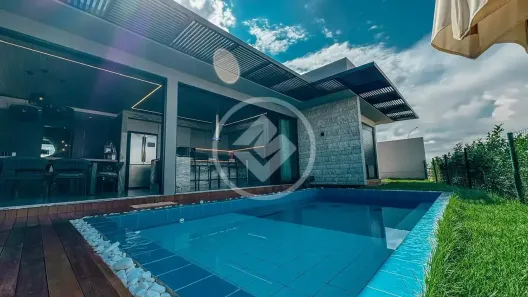 Casa de Condomínio com 3 Quartos à venda, 240m² no Jardins França, Goiânia