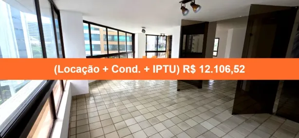 Apartamento com 3 Quartos para alugar, 319m² no Graça, Salvador