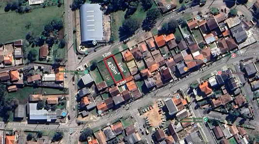 Lote/Terreno à venda, 420m² no Contenda, São José dos Pinhais