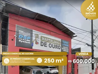 Prédio Comercial à venda, 250m² no Alecrim, Natal