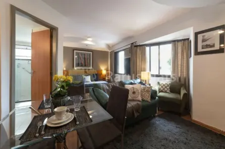 Flat com 1 Quarto para alugar, 28m² no Brooklin Paulista, São Paulo