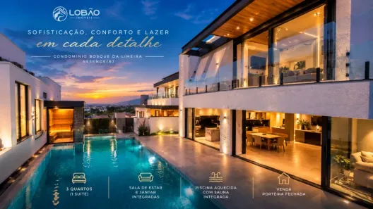 Casa de Condomínio com 3 Quartos à venda, 340m² no Parque Ipiranga, Resende