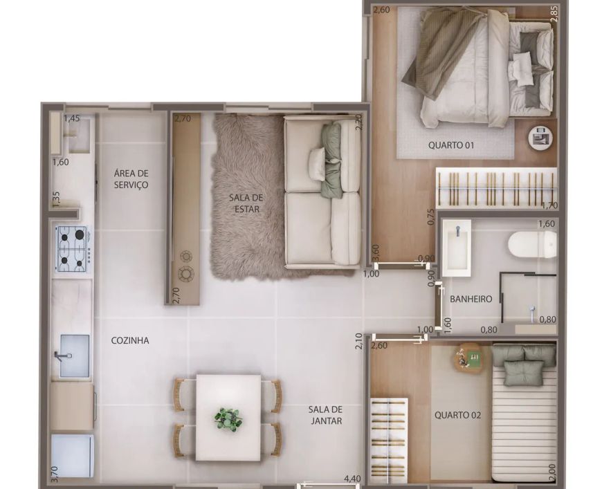 RESIDENCIAL ISABELLE no Vila Carrão, São Paulo