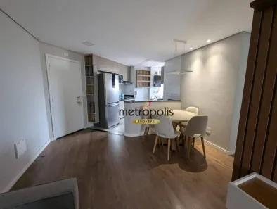 Apartamento com 2 Quartos para venda ou aluguel, 57m² no Santa Maria, Santo André