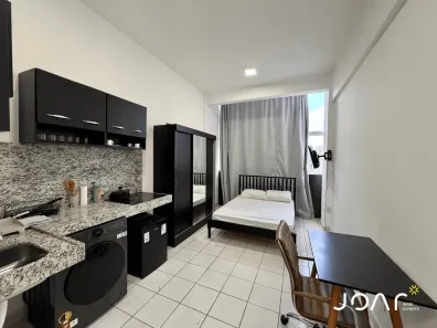 Apartamento com 1 Quarto para alugar, 35m² no Lourdes, Belo Horizonte