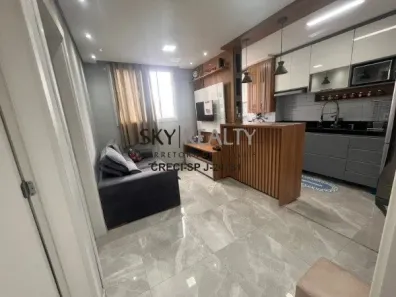 Apartamento com 2 Quartos para alugar, 38m² no Parque Maria Helena, São Paulo