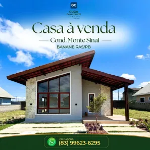 Casa de Condomínio com 3 Quartos à venda, 150m² no , Bananeiras