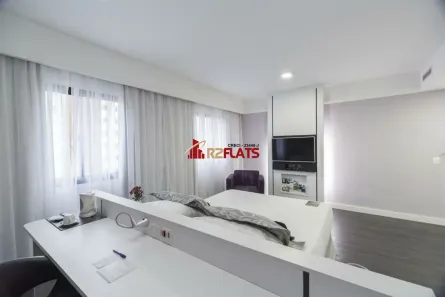 Flat com 1 Quarto à venda, 33m² no Moema, São Paulo