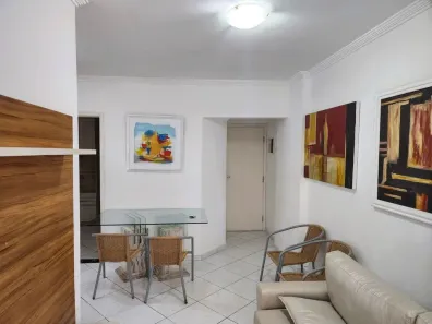 Apartamento com 2 Quartos para alugar, 60m² no Canto do Forte, Praia Grande