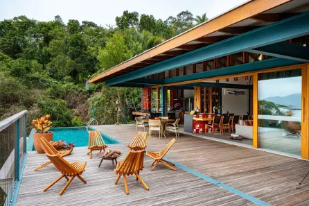 Casa de Condomínio com 4 Quartos à venda, 576m² no Caçandoca, Ubatuba