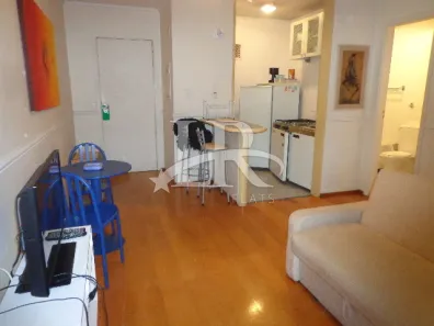 Flat com 1 Quarto para alugar, 35m² no Moema, São Paulo
