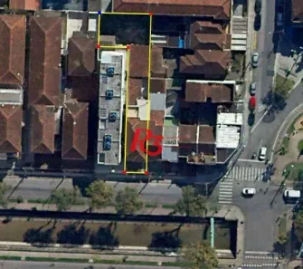 Lote/Terreno à venda, 430m² no Marapé, Santos