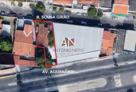 Lote/Terreno à venda, 389m² no Fátima, Fortaleza