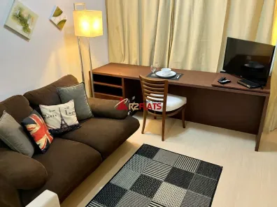 Flat com 1 Quarto à venda, 28m² no Indianópolis, São Paulo