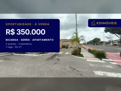 Apartamento com 2 Quartos à venda, 50m² no Bicanga, Serra