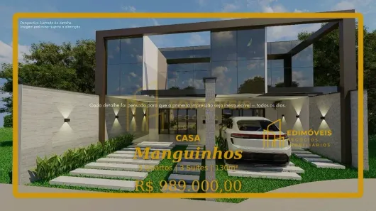 Casa com 3 Quartos à venda, 130m² no Manguinhos, Serra
