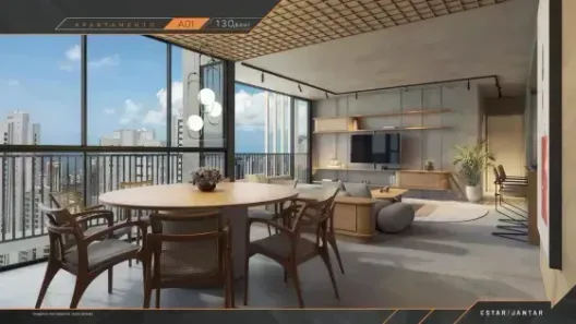 Apartamento com 3 Quartos à venda, 131m² no Boa Viagem, Recife