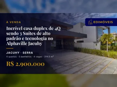 Casa com 4 Quartos à venda, 626m² no Jacuhy, Serra