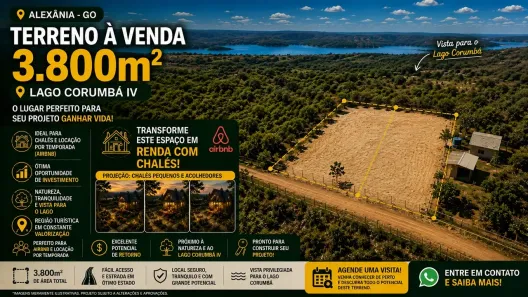 Lote/Terreno à venda, 1000m² no Centro, Anápolis