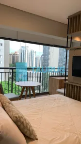 Apartamento com 1 Quarto para alugar, 35m² no Indianópolis, São Paulo