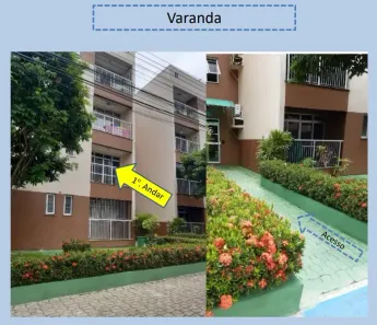 Apartamento com 3 Quartos à venda, 70m² no Distrito Industrial I, Manaus