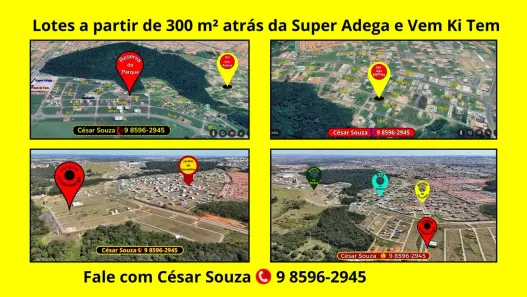 Lote/Terreno à venda, 300m² no Residencial Reserva Paraíso, Valparaíso de Goiás