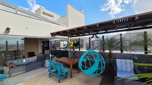 Cobertura com 3 Quartos para alugar, 206m² no Jardim Monte Kemel, São Paulo