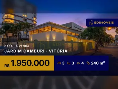 Casa com 3 Quartos à venda, 240m² no Jardim Camburi, Vitória